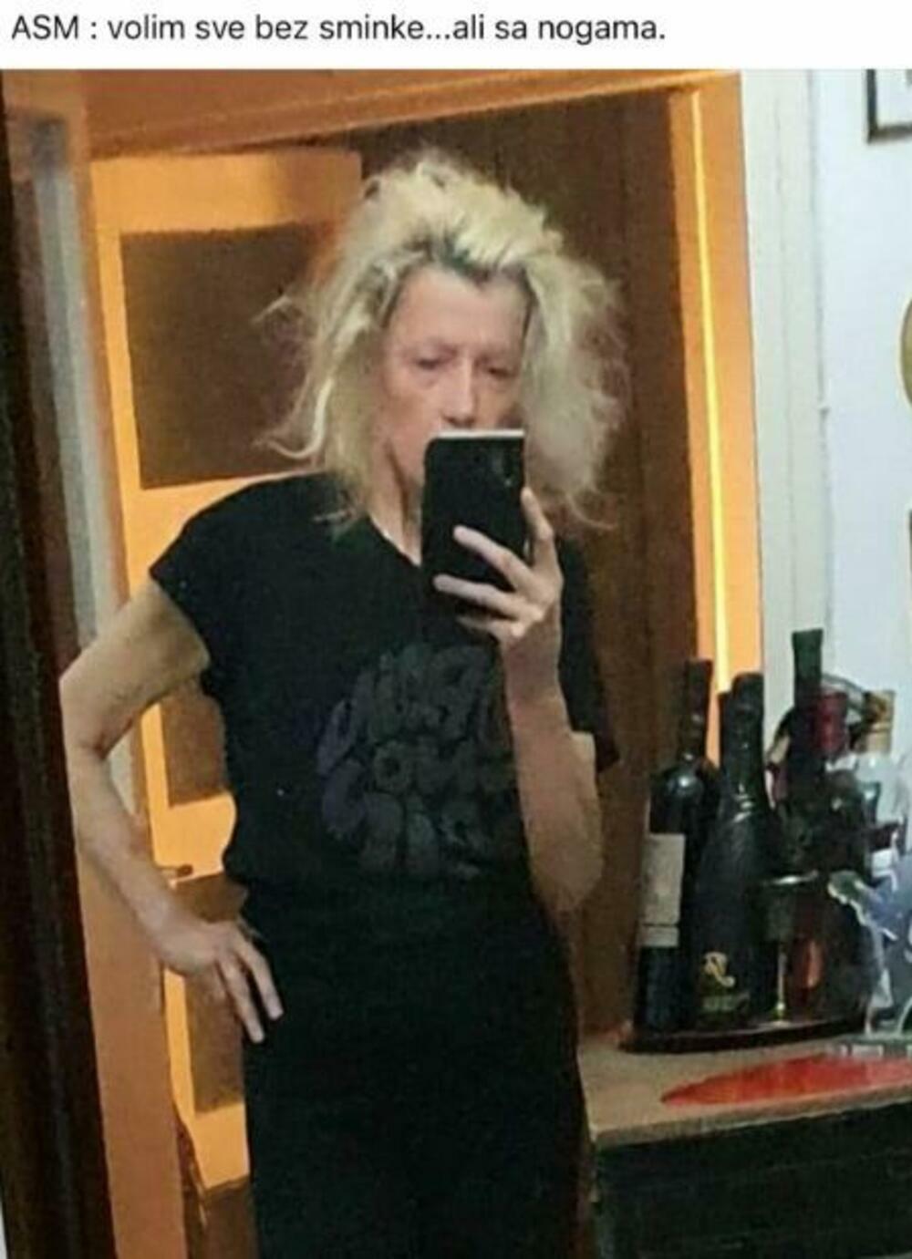 Slađana Milošević neprepoznatljiva