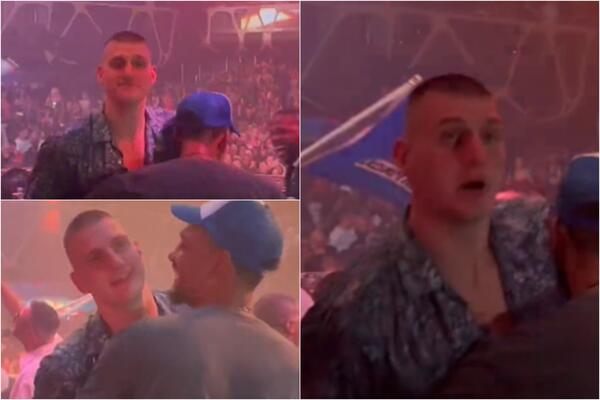 HIT SNIMAK - JOKIĆ LUMPOVAO U LAS VEGASU: Nikola se TOTALNO opustio, đuskao i malo TETURAO... (VIDEO)