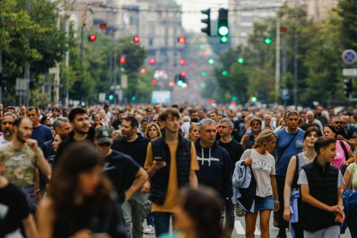 Protest U Beogradu Protest U Beogradu