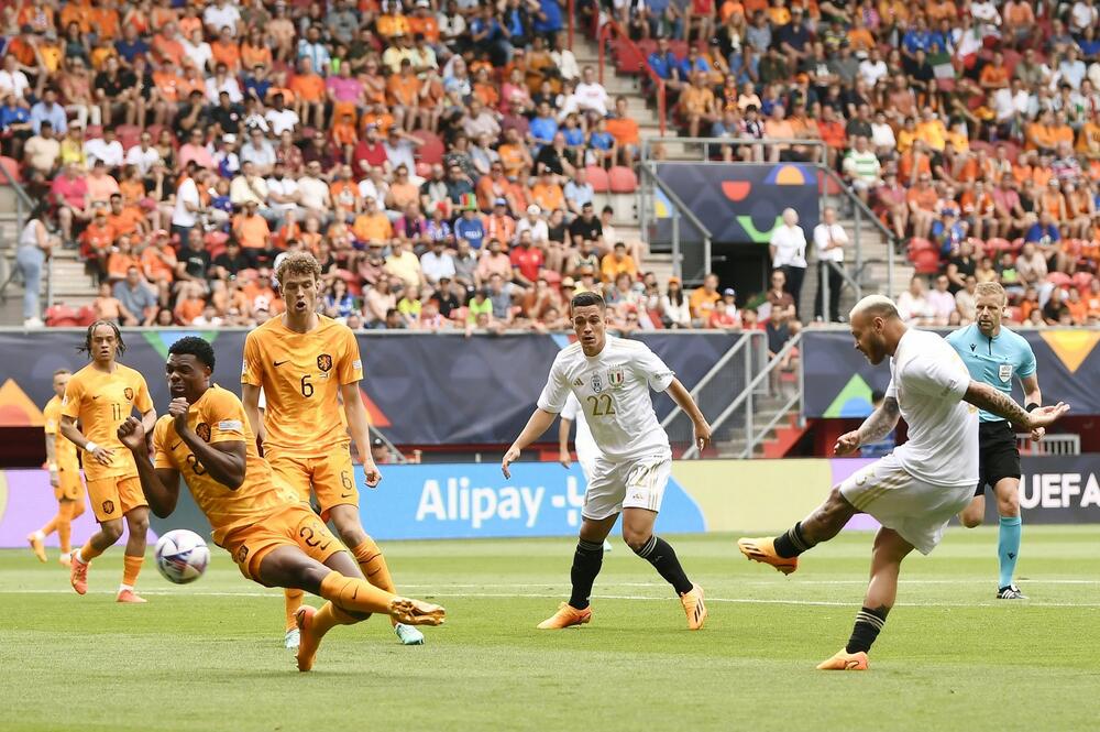 Fudbalska reprezentacija Italije, Fudbalska reprezentacija Holandije, Liga nacija
