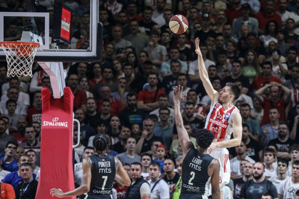 Filip Petrušev, Zek Ledej, KK Crvena zvezda, KK Partizan, ABA liga, Večiti derbi, Derbi