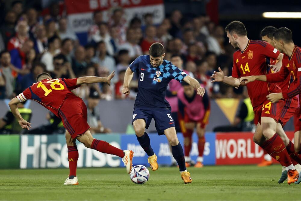 Fudbalska reprezentacija Hrvatske, Fudbalska reprezentacija Španije, Liga nacija