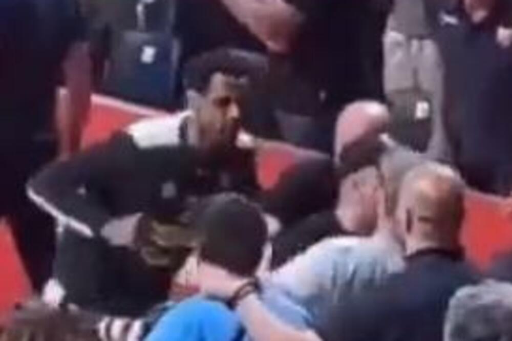 NANELI U SUKOBU SA NAVIJAČEM ZVEZDE, POJAVIO SE SNIMAK: "Branio sam svoj prostor, obezbeđenje je SLEPO!" (VIDEO)