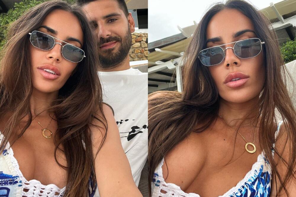 IZGLEDA KAO BOMBA I POSLE 3 POROĐAJA: Kristina Mitrović pokazala ZMIJSKO telo, PRŠTI u kupaćem na plaži (FOTO)