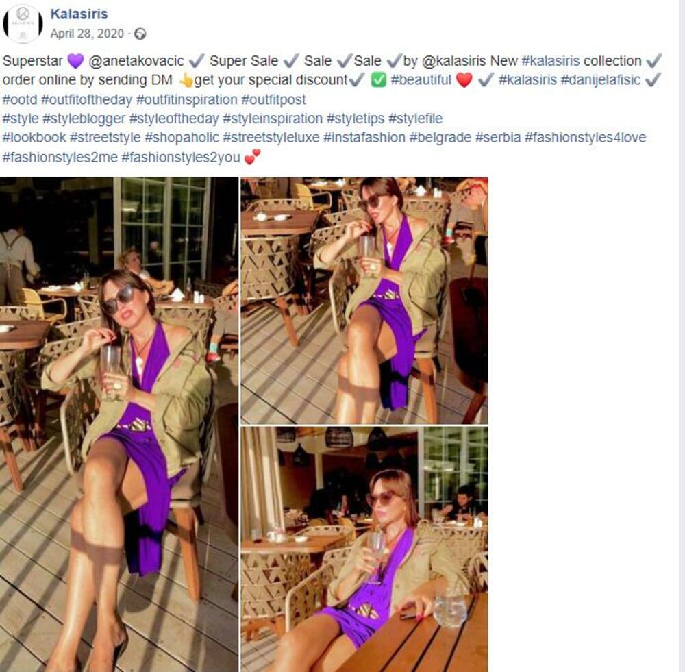 U moru fotografija može da se naleti i na poneku sa letovanja.