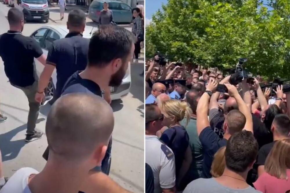 ALBANAC ULETEO AUTOM MEĐU SRBE U GRAČANICI: Jedna osoba odvezena u bolnicu (VIDEO)