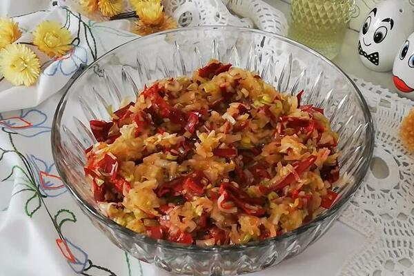 STARINSKI RECEPT ZA LESKOVAČKU TRLJANICU: Sezona PRAZILUKA je idealno vreme da isprobate ovu SOČNU salatu