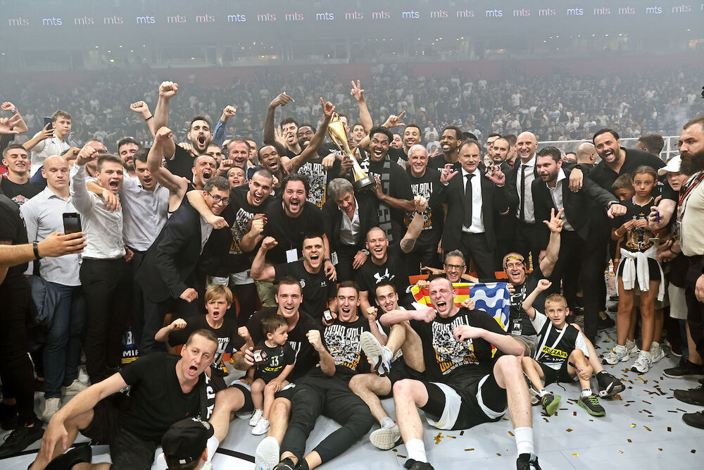 KK Partizan - šampion ABA lige u sezoni 2022/2023