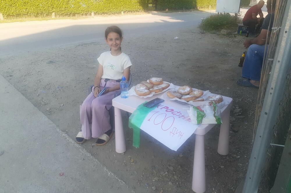 NAJLEPŠA VEST JUTRA: Država će POMOĆI devojčici koja prodaje KROFNE za LEČENJE OCA!