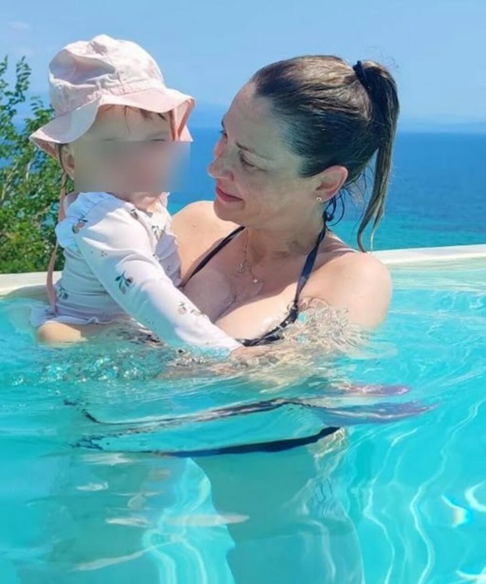 Marijana uživa sa ćerkom