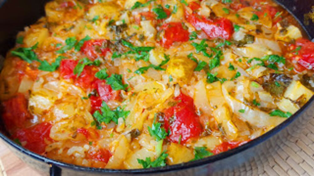 Đuveč, Posni đuveč