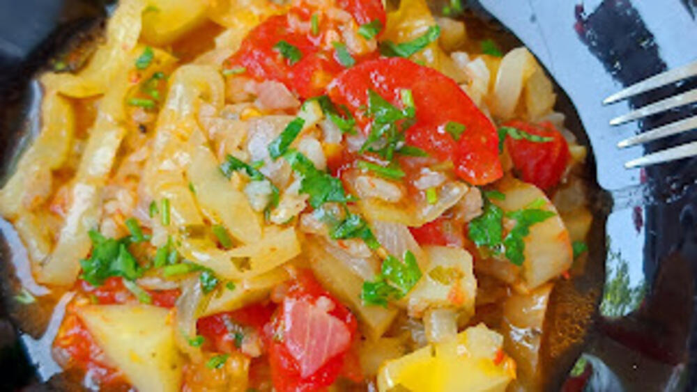 Đuveč, Posni đuveč