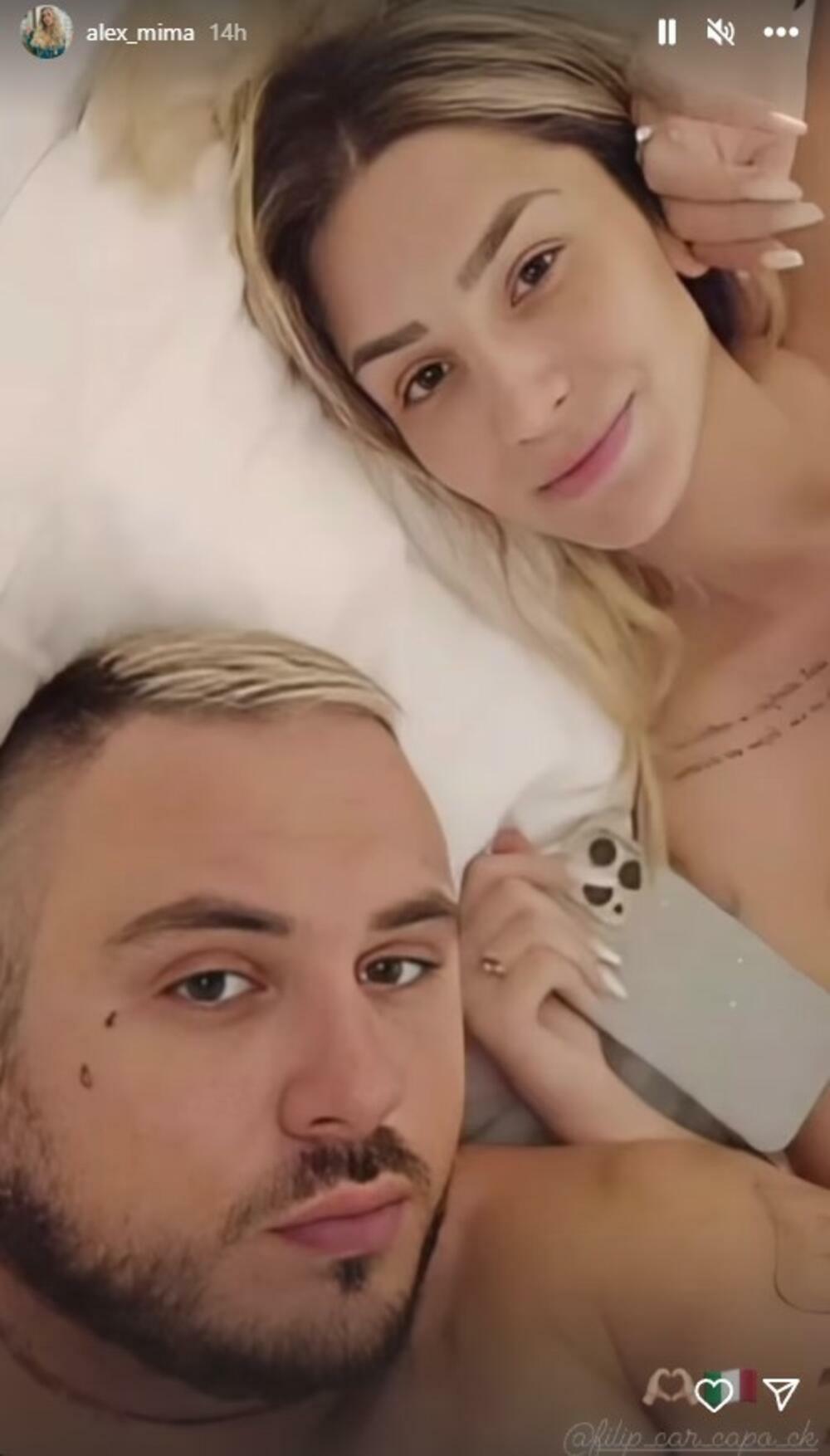 Alesk i Filip uživaju u ljubavi