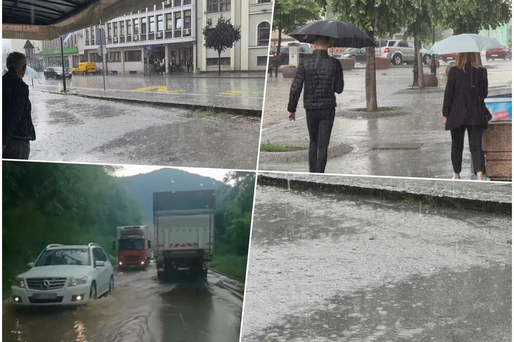 POČELO JAKO NEVREME U SRBIJI, RHMZ SE HITNO OGLASIO: U narednih sat vremena na udaru OVI DELOVI zemlje