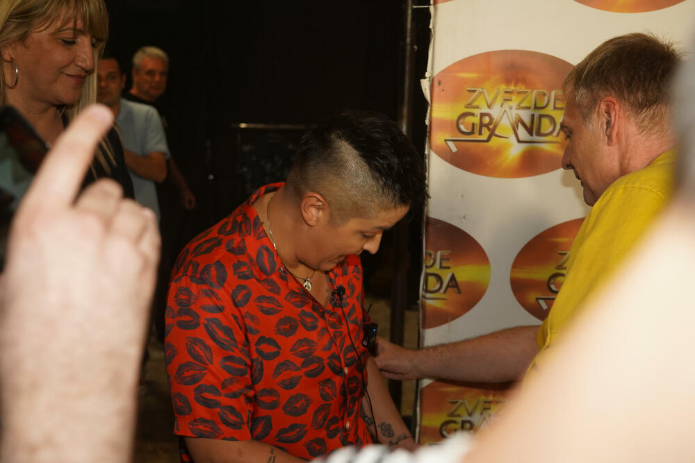 Marija Šerifović došla je na finalno veče vidno neraspoložena