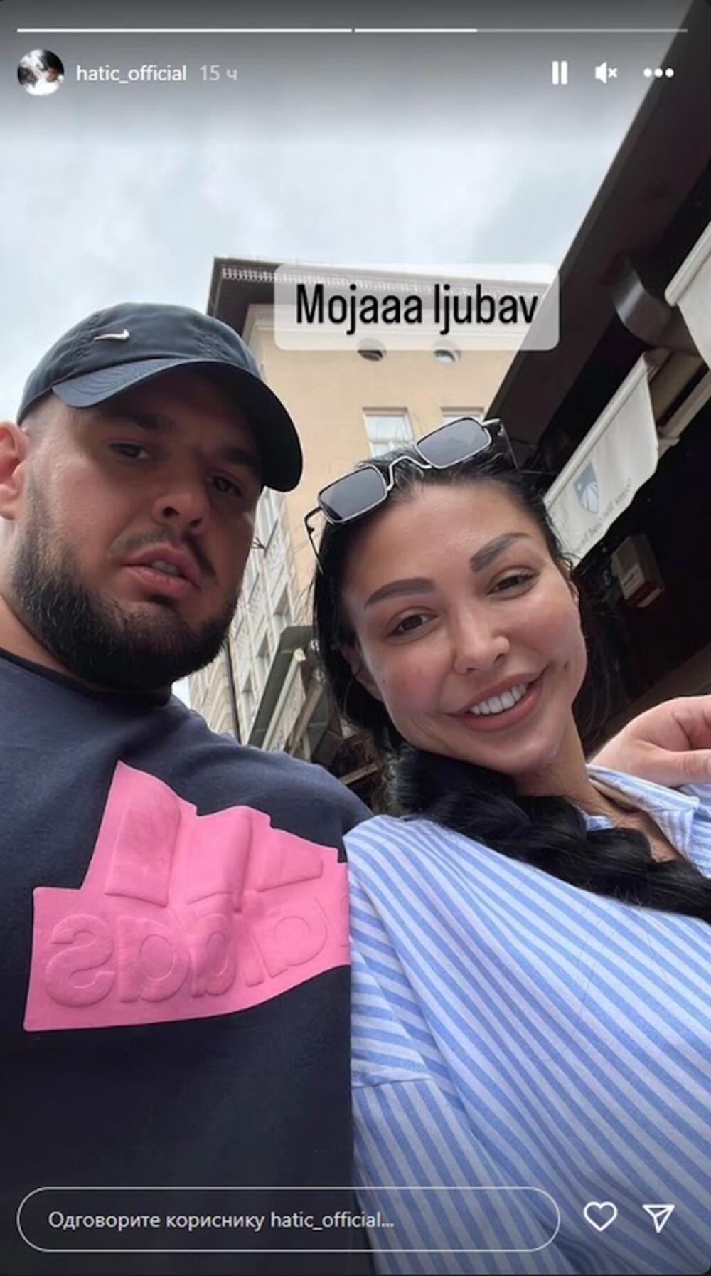 Bivša zadrugarka Maja Marinković već neko vreme boravi u Sarajevu kod dečka Bilala Brajlovića, a sada je uhvaćena u društvu Mirze Hatića.