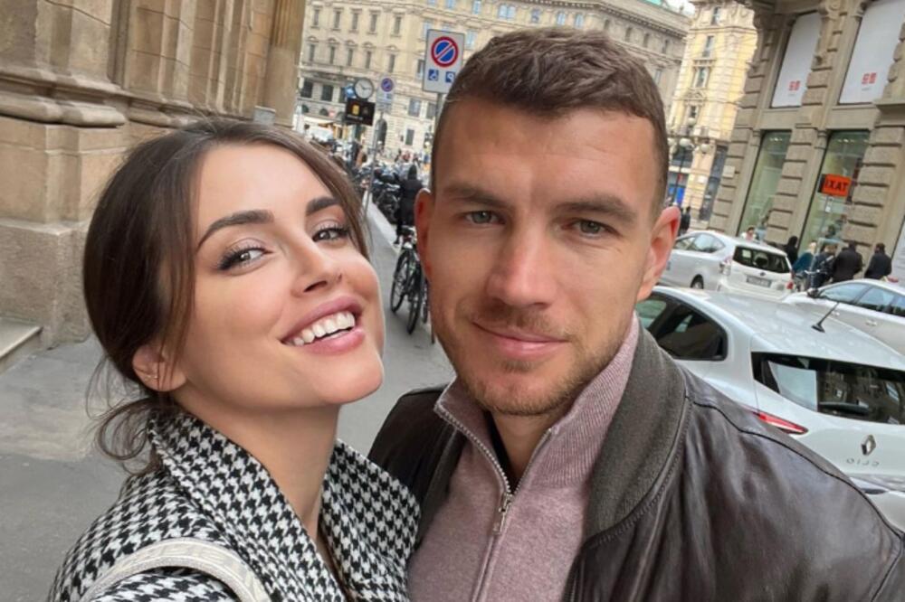 KAKVA BOMBETINA: Džekina supruga NIKAD izazovnija, obukla dres Edinovog novog kluba i SPRŽILA Instagram!