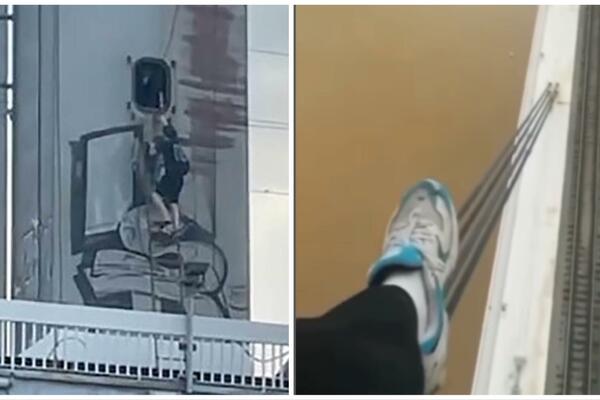 MLADIĆI SNIMLJENI U AKCIJI OD KOJE SE DIŽE KOSA NA GLAVI, PA POSLALI JOŠ JEDAN SNIMAK: Ovo nije normalno (VIDEO)