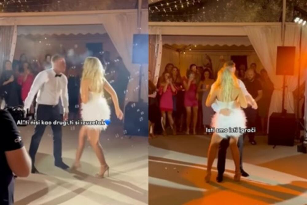 "MENI JE OVO PRESTRAŠNO": Da li je ovo NAJSKANDALOZNIJI svadbeni PLES na Balkanu, pazite samo ŠTA RADE! (VIDEO)