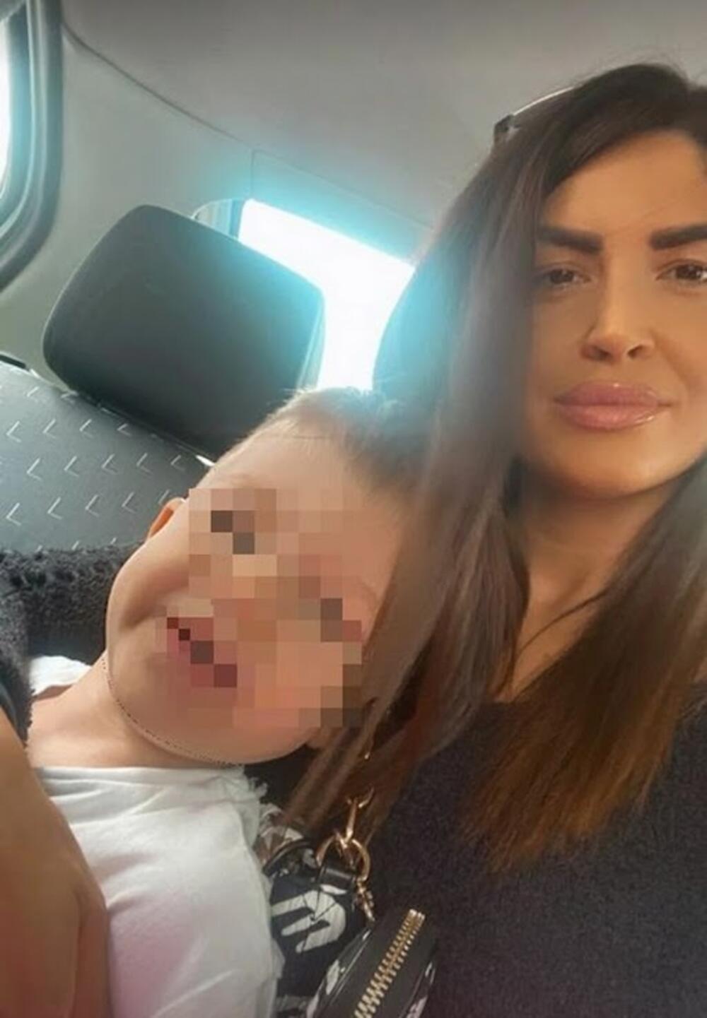 Verenica Ivana Marinkovića sa malim Željkom