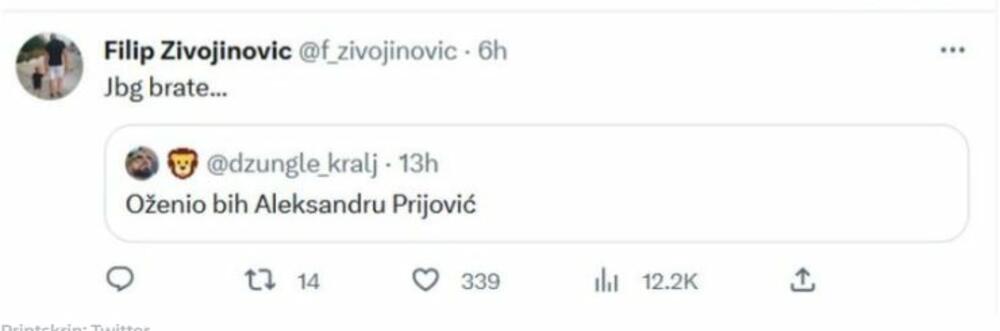 Komentar Filipa Živojinovića