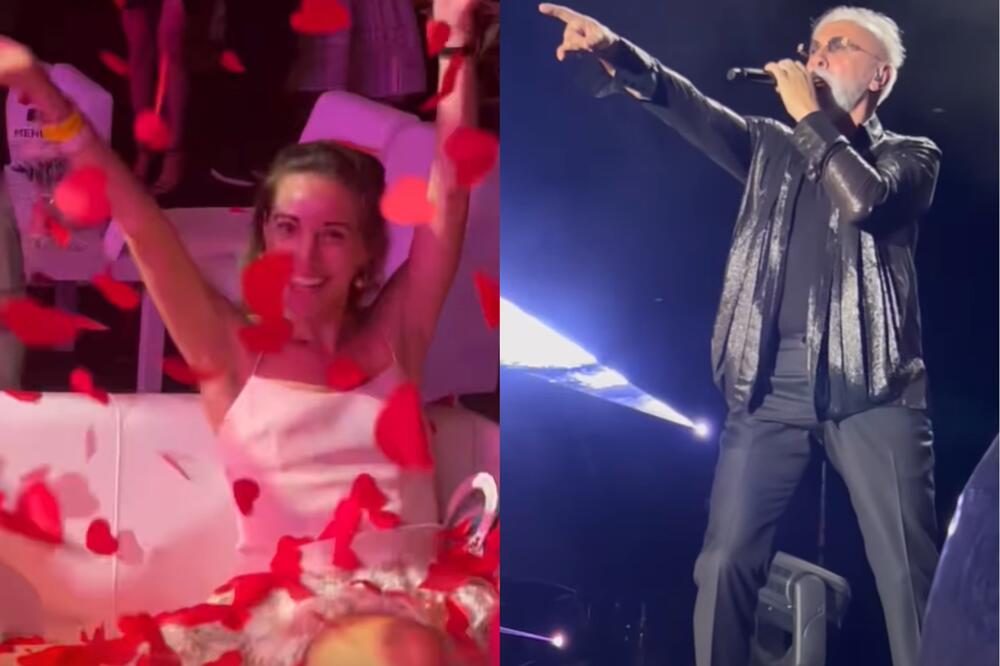 DOK NOVAK SPREMA NAPAD NA 8. VIMBLDON: Jelena Đoković u društvu srpskog BOGATAŠA na koncertu u Crnoj Gori! (VIDEO)