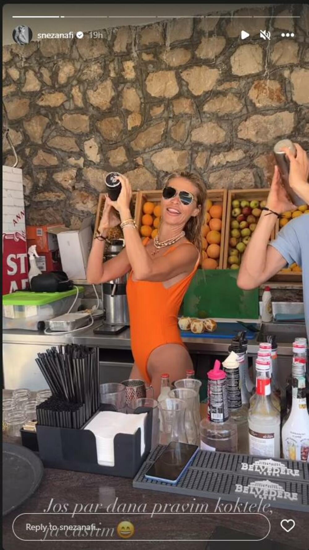 Snežana Borjan je, inače, nedavno otputovala u Crnu Goru