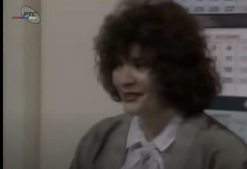 Gorica Popović u kultnoj seriji 'Bolji život', uloga sekretarice Dare