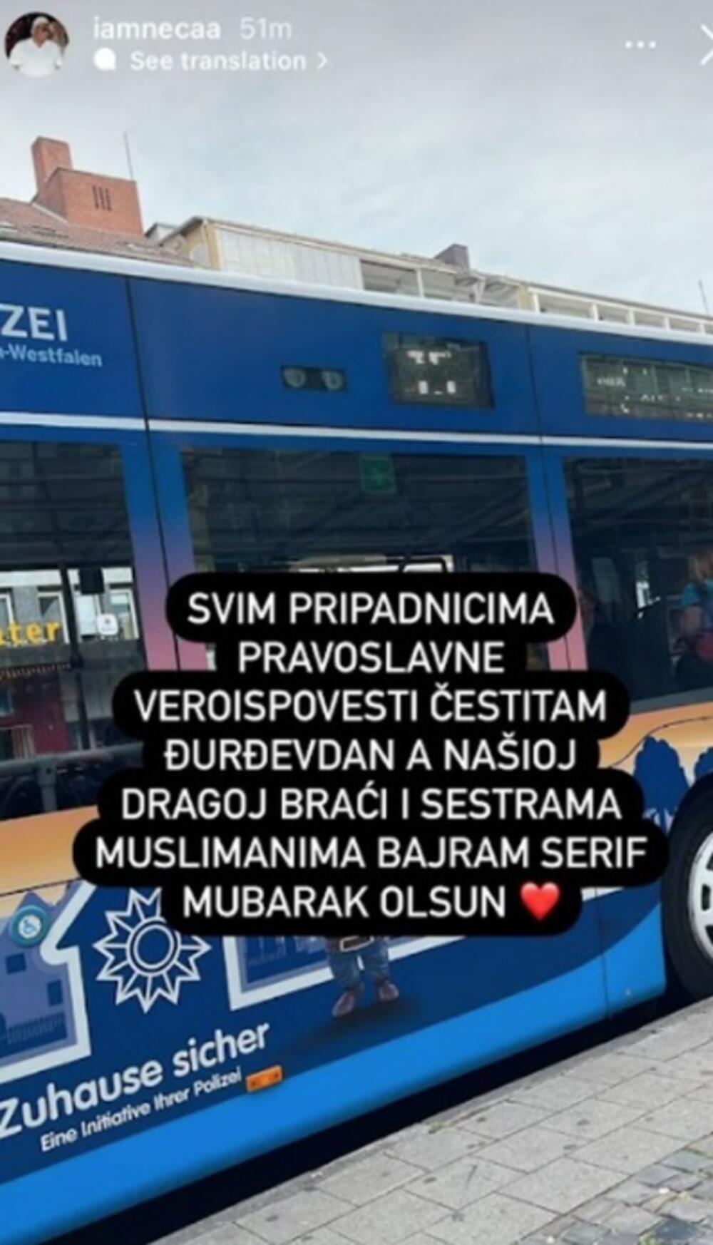 Neca nije upućen da pravoslavni vernici Đurđevdan slave 6. maja