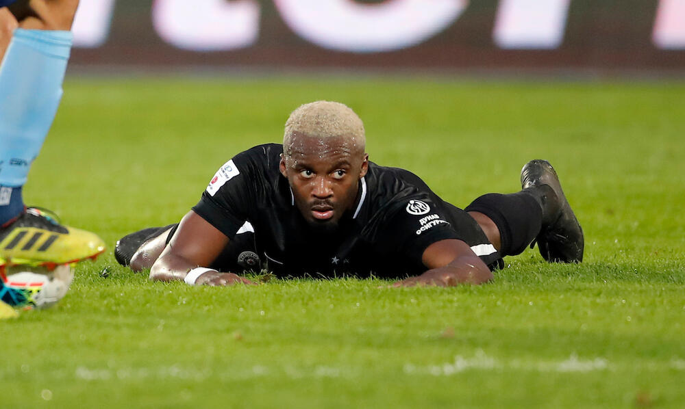 Žan Kristof Bajbek u dresu Partizana