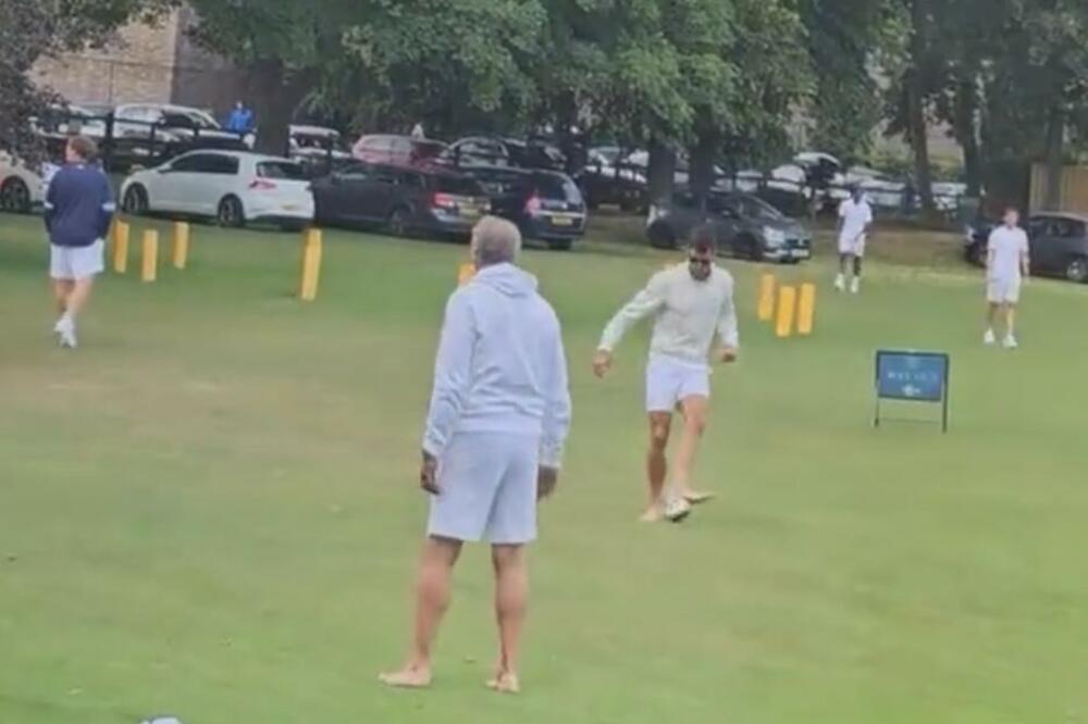 BOSONOGI NOLE UPLAŠIO RIVALA: Da li će ga "izuti" i demonstrirati silu pred Vimbldon? (VIDEO)