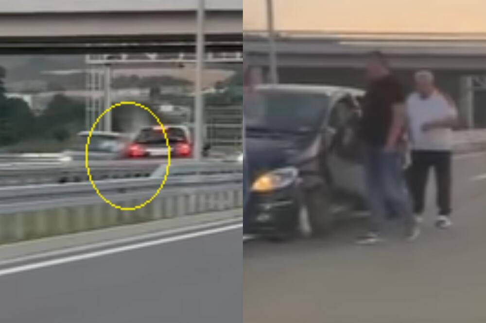 CRNI LJUPKO, ŠTA URADI? Snimak iz drugog ugla nesreće koju je izazvao slavni trener Zvezde (FOTO/VIDEO)