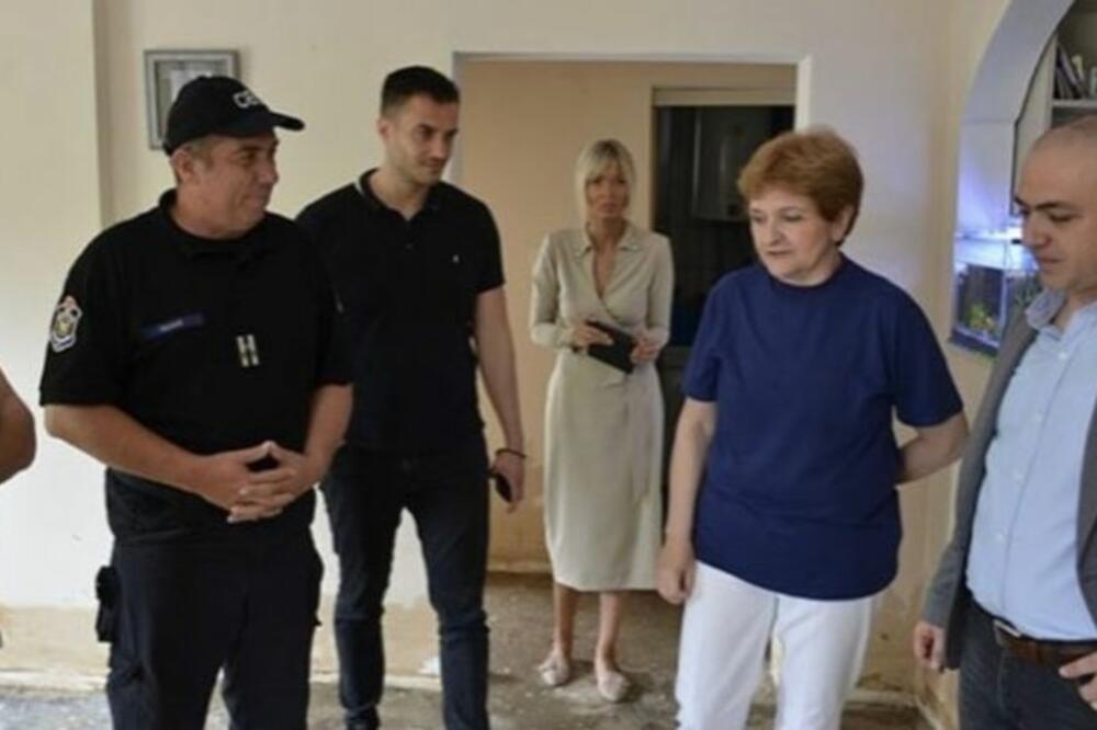 "SVAKA IM ČAST, DEŽURALI SU CELU NOĆ": Ministarka Grujičić obišla POPLAVLJENA područja u Sokobanji! (FOTO)