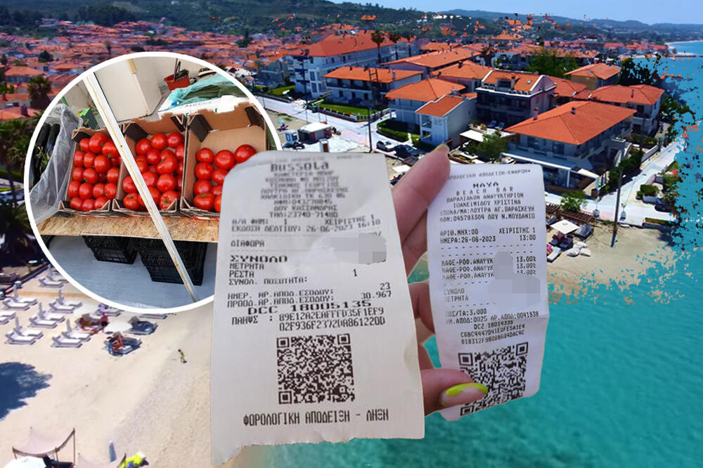 SAD JE JASNO ZAŠTO SRBI NOSE HRANU KAD IDU U GRČKU NA MORE: Donosimo vam DETALJNE CENE iz Pefkohorija (FOTO)