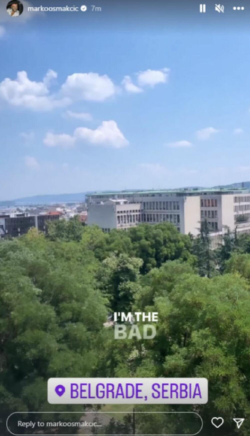 Kontroverzni zadrugar Marko Osmakčić stigao je danas u Beograd