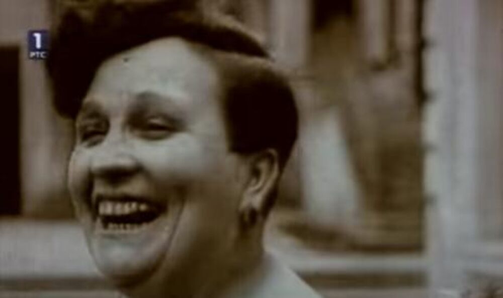 Glumica Živana Stokić, poznatija kao Žanka Stokić