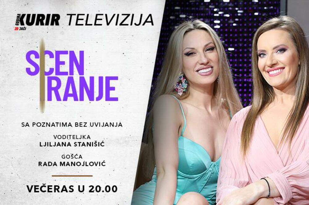 RADA MANOJLOVIĆ NIKAD ISKRENIJE O MOMCIMA, KARIJERI I TEŠKOM ŽIVOTU: Ne propustite večeras Sceniranje na Kurir Tv