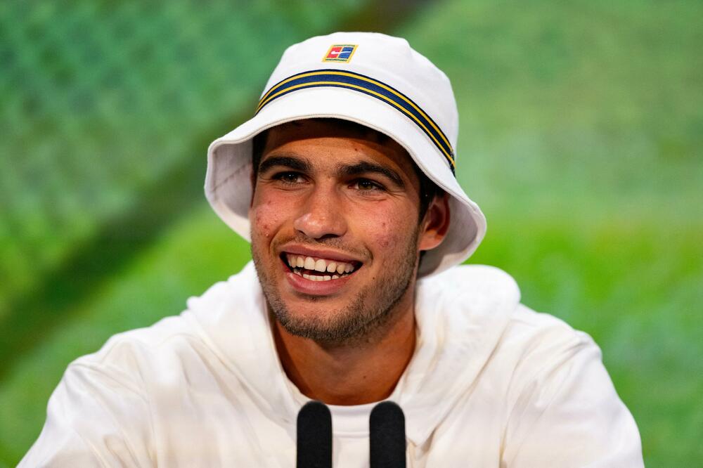 "NADAM SE FINALU SA NOVAKOM, ALI ON JE FAVORIT!" Alkaras nahvalio Đokovića pred Vimbldon (FOTO)