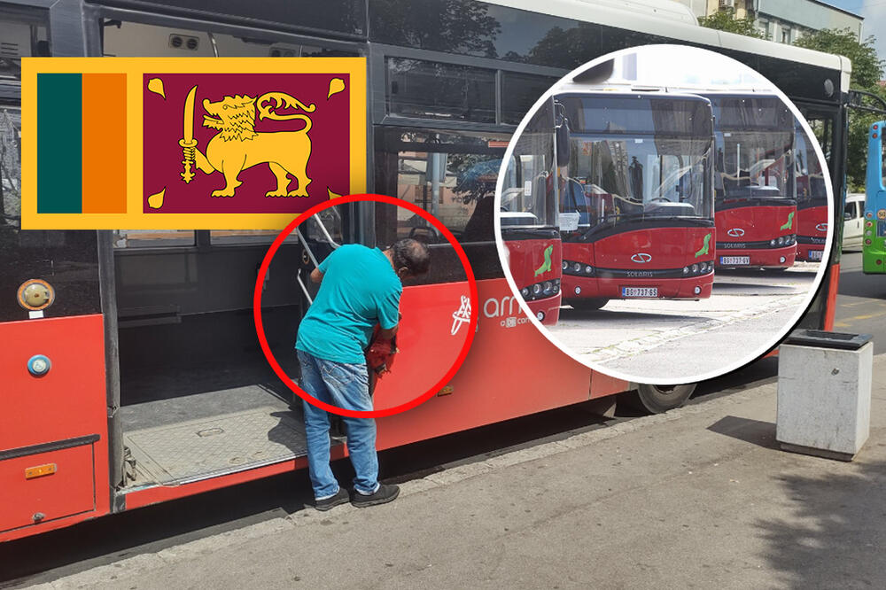 "ODMA' SE VIDI DA NIJE ODAVDE!" Vozač iz Šri Lanke ODUŠEVIO PROLAZNIKE, gledajte samo šta je radio kod VUKA (FOTO)