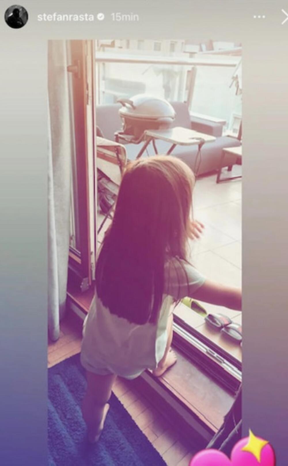 Rasta je na svom Instagramu objavio fotografiju njihove naslednice