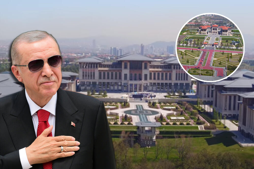 OVO JE PALATA IZ KOJE ERDOGAN VEDRI I OBLAČI: Veća je od Bele kuće 30 puta, a koštala je kao SVETOG PETRA KAJGANA!
