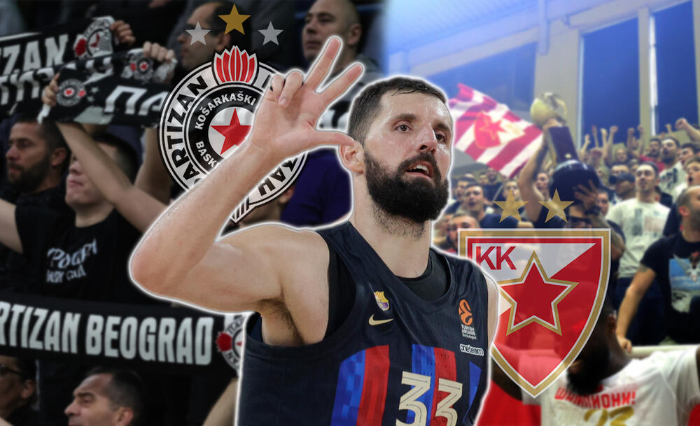 Nikola Mirotić, KK Crvena zvezda, KK Partizan