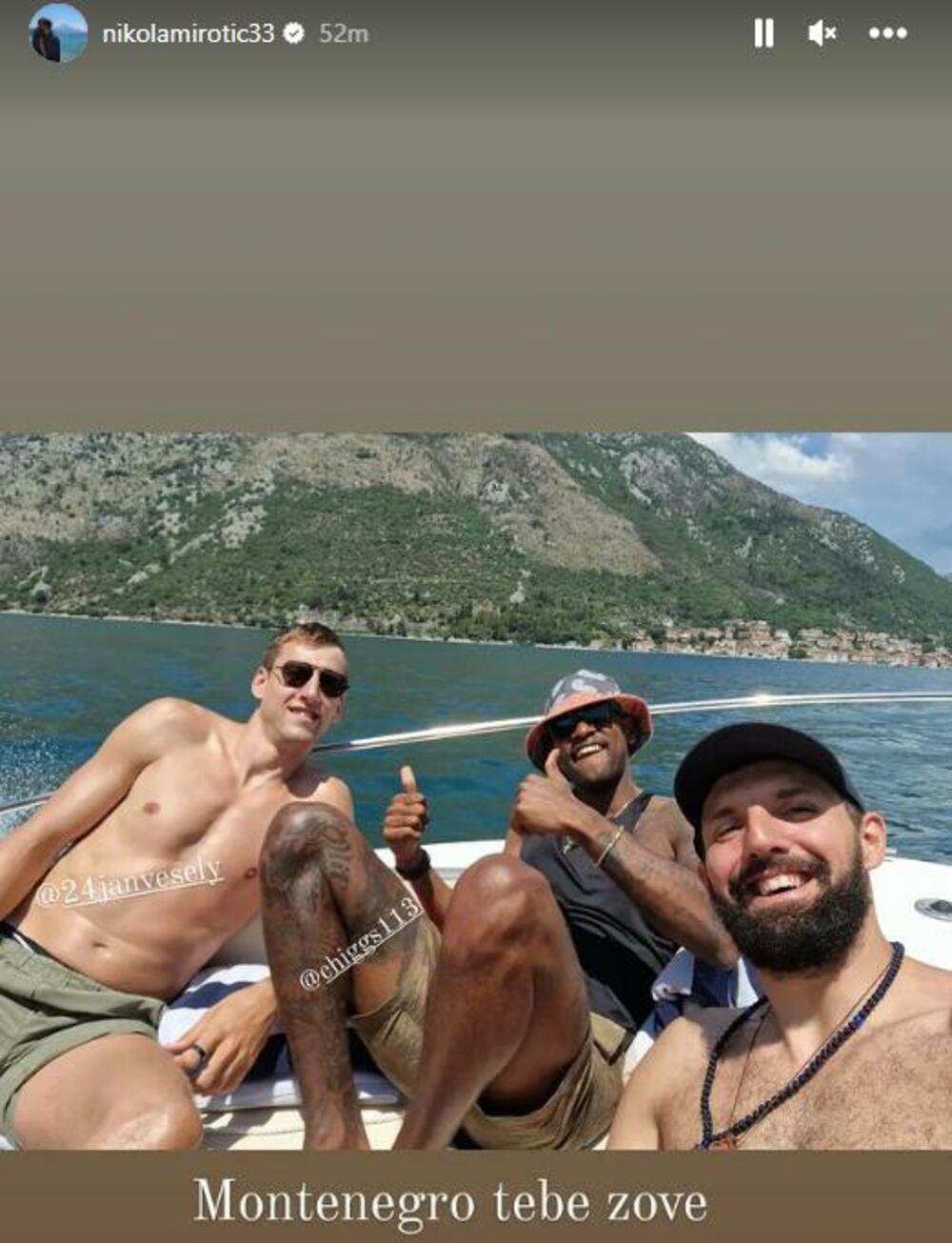 Nikola Mirotić, Jan Veseli, Kori Higins