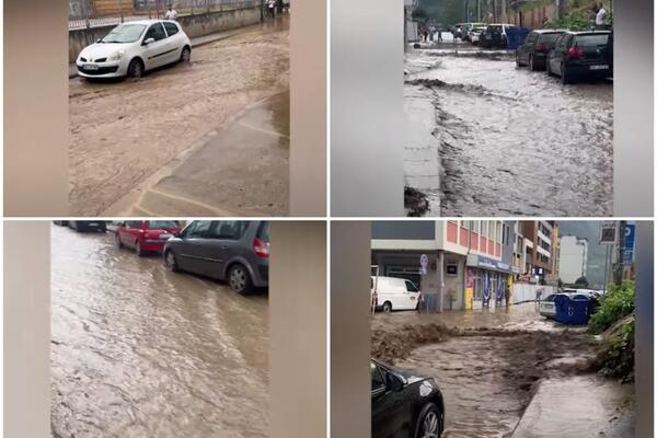 NEZAPAMĆENO NEVREME JUČE POGODILO ZAPADNU SRBIJU: Bujica PARALISALA Užice, SVE bilo POD VODOM! (VIDEO)