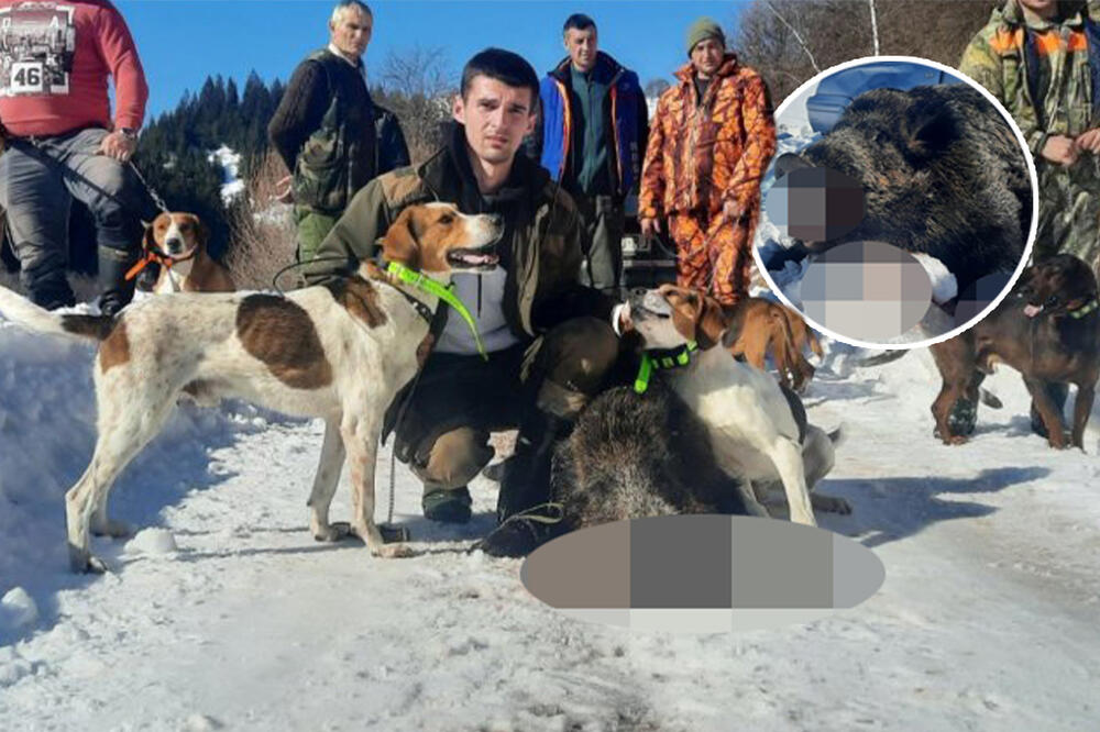 RADENKO UHVATIO GRDOSIJU OD 150 KILA, OTKRIO NAM JE KAKO JE POSTAO HEROJ SELA: Zver im uterala strah u kosti (FOTO)