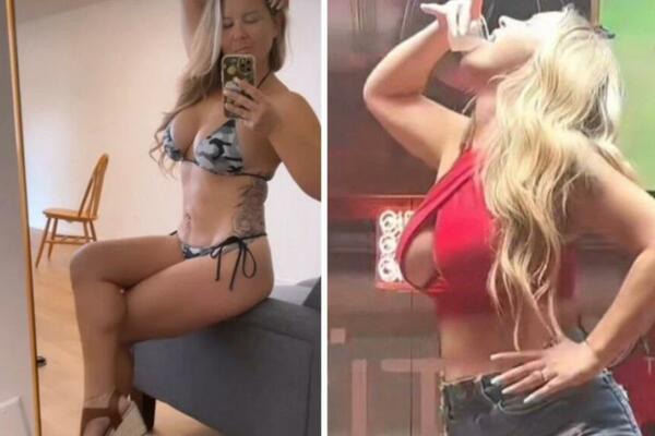 LJUDI KAD JE VIDE KAŽU DA IM TREBA REANIMACIJA: Snimak ove VRELE BAKE pored BAZENA diže PRITISAK, gledajte šta RADI