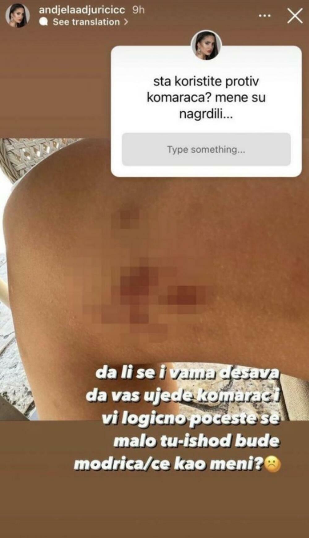 Objava Anđele Đuričić