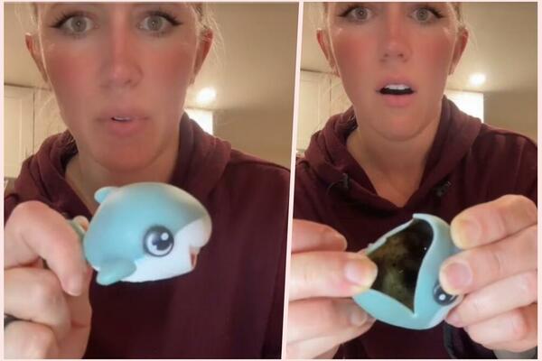 MAMA ISEKLA IGRAČKE S KOJIMA SE KUPAJU DECA I ZGRANULA SE: Kad je videla šta je unutra, bacila ih MOMENTALNO! VIDEO