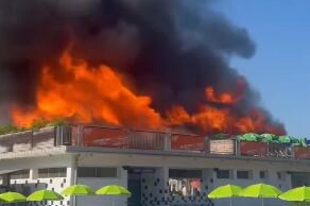 VATRA PROGUTALA SLOVENAČKE TERME: Više od hiljadu kupača bilo u bazenu u trenutku požara, hitno evakuisani! (VIDEO)