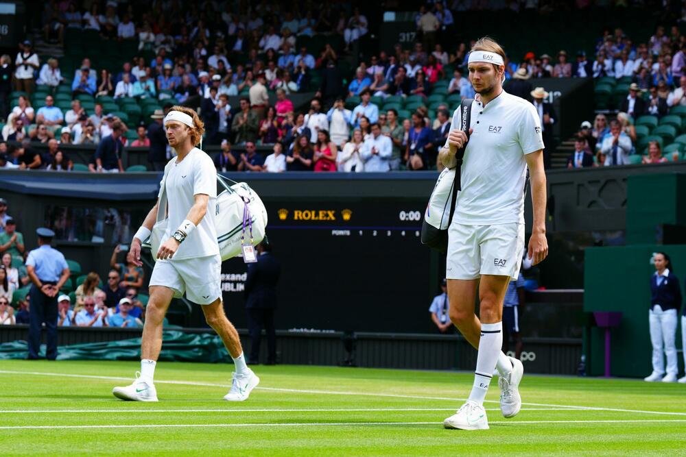 Andrej Rubljov i Aleksander Bublik